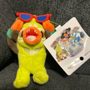 NWT Pokemon Center Thwackey w/ Sunglasses Rare Plush New with Tag